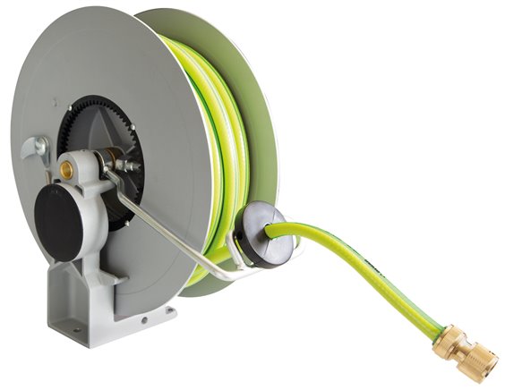 Autom. Schlauchaufroller, offen 20mtr. 12mm Schlauch