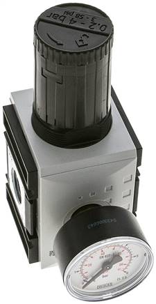 FUTURA Druckregler, G 1/2", 0,2 - 4bar, mit durchgehender Druckversorgung