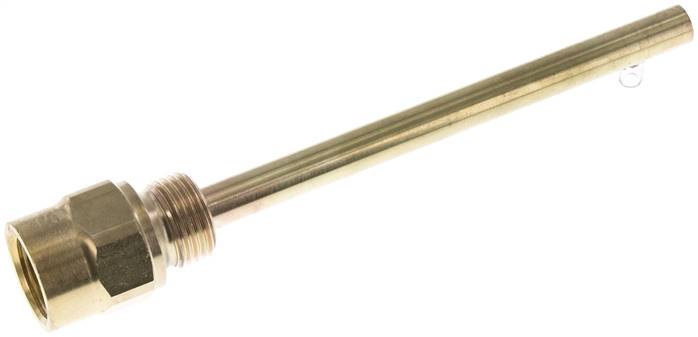 Schutzrohr zum Einschrauben (G 1/2"), 160mm, Cu-Legierung Typ TR 16012 CU