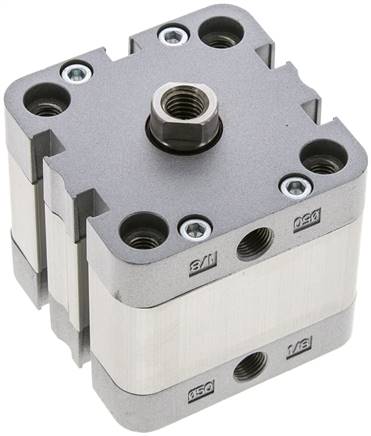 ISO 21287-Zylinder, doppeltw., Kolben 50mm, Hub 15mm, Kolbenstange mit IG