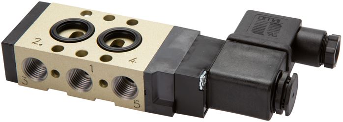 NAMUR-Magnetventil, G 1/4", 5/2-Wege (Federrückstellung), 230 V AC