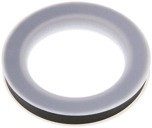 NBR / PTFE-Ersatzdichtung f. Kamlock-Kupplung DN32 (1-1/4")