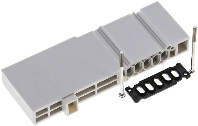 Blindplatte zum Verschließen von Ventilplätzen SVBP 521