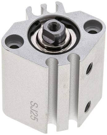 Kompaktzylinder, doppeltwirkend, Kolben 16mm, Hub 5mm -Eco-Line