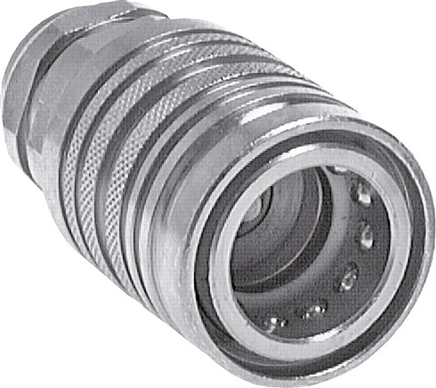 Steckkupplung ISO7241-1A, Muffe Baugr.2A, G 3/8"(IG)