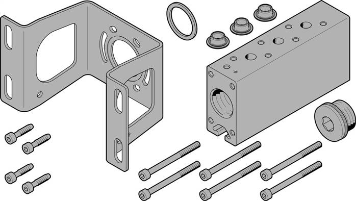 FESTO VABM-B10-30-G34-3-P53-E (8026357) P-Anschlussleiste