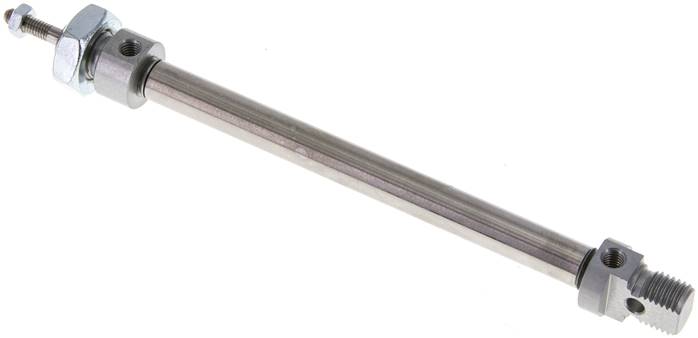 ISO 6432-Zylinder, doppeltwirkend, Kolben 8mm,Hub 80mm