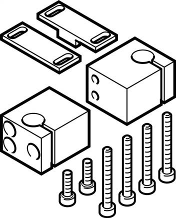 FESTO DASI-B12-25-S8 (1435227) Sensorhalter
