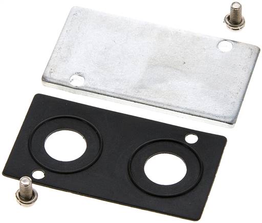 Blindplatte für Reihenleiste V 34