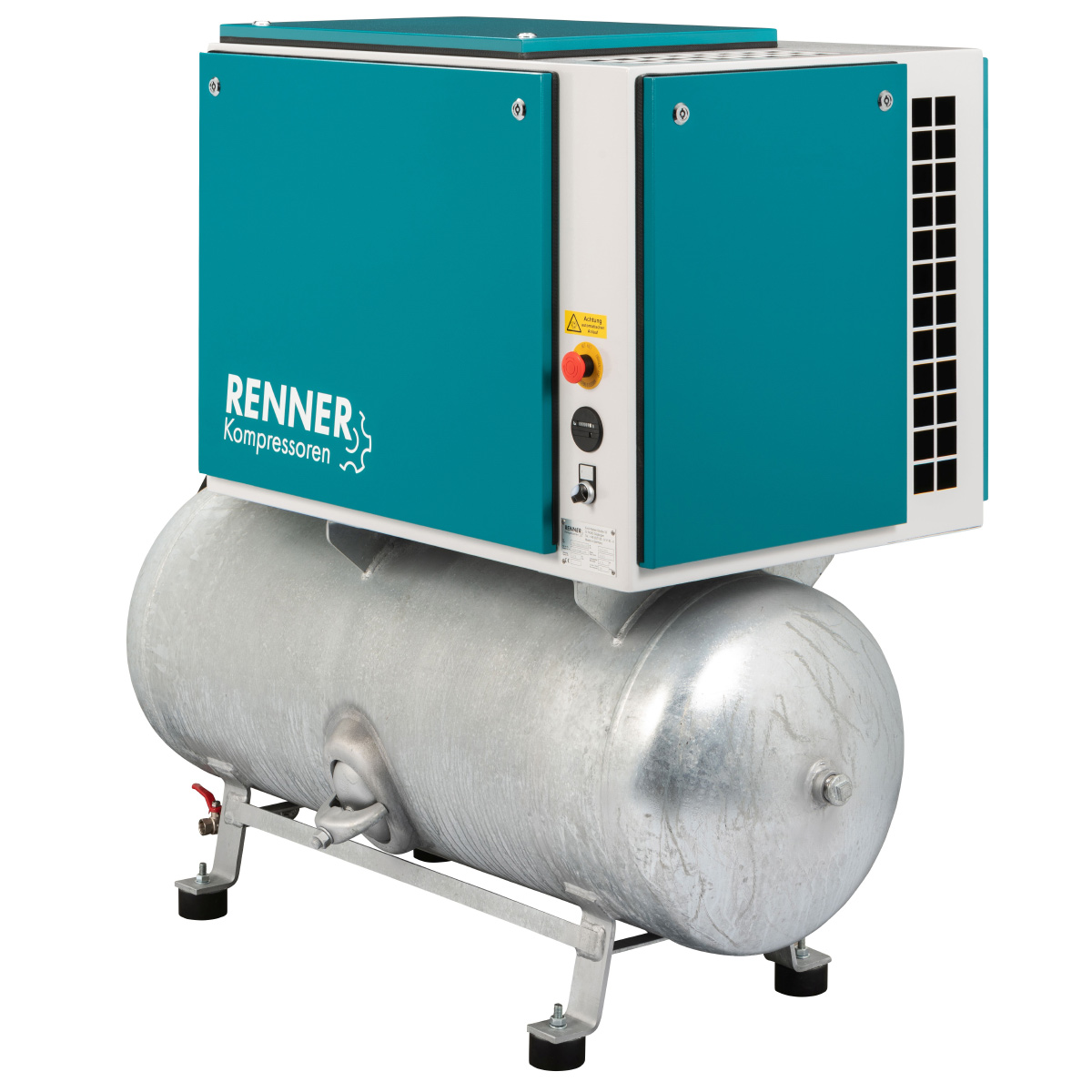 RENNER RIKO H 960/250 S Industrie-Kolbenkompressor 15 bar - verzinkter, liegender Behälter