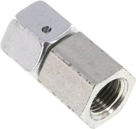 Manometer-Schneidringverschr. 10 L-G 1/4", Stahl verzinkt