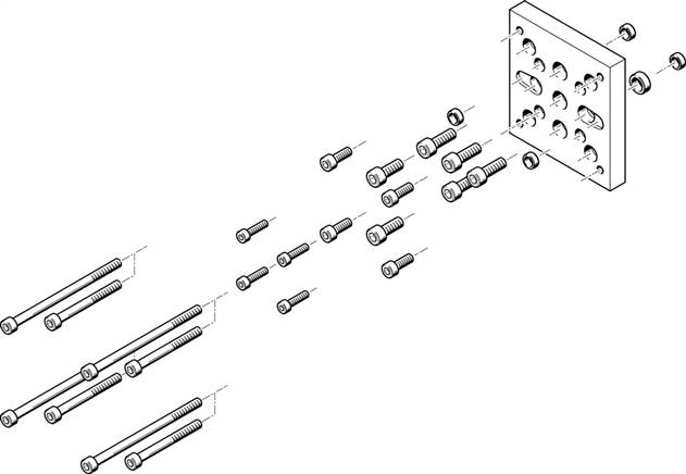 FESTO HAPB-39 (558307) Adapterbausatz