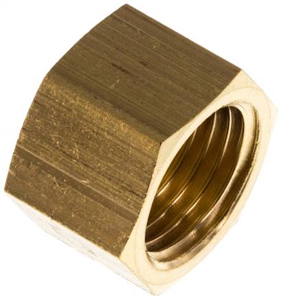 Verschlusskappe G 1/4", Messing