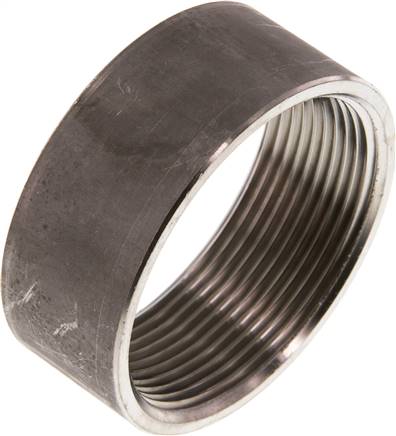Anschweißmuffe Rp 2"-26mm, 1.4571 (DIN2986-halb)