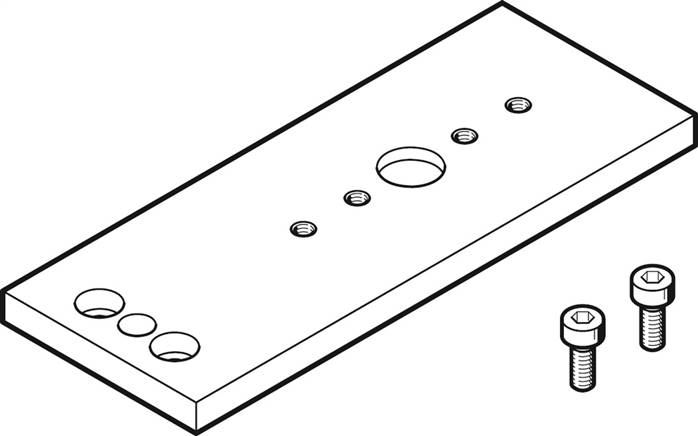 FESTO DAMF-18-FKP (2349281) Adapterplatte
