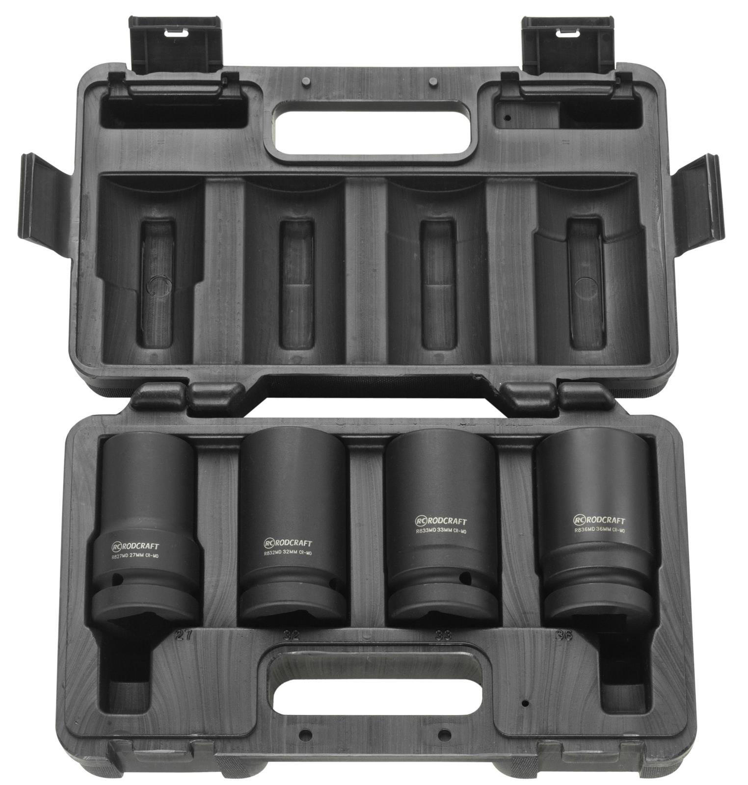 Rodcraft Stecknusssatz G1 RS814D schlagfest, lang