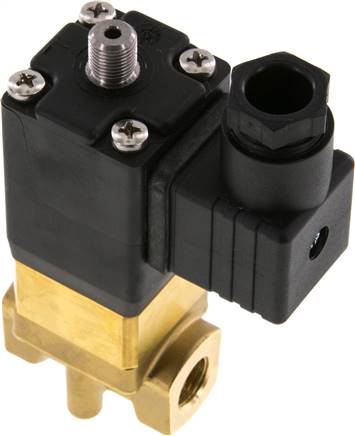 Entlastventil (NO) G 1/4" für Schraubenkompressoren, 230 VAC