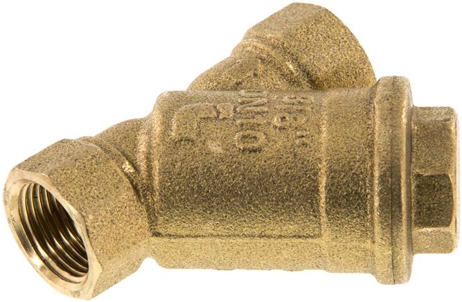 Schmutzfänger G 3/8", -0,99 bis 20bar, Messing, Typ F