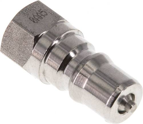 Hydraulikkupplung ISO 7241-1B, Stecker, G 1/8"(IG),Edelstahl
