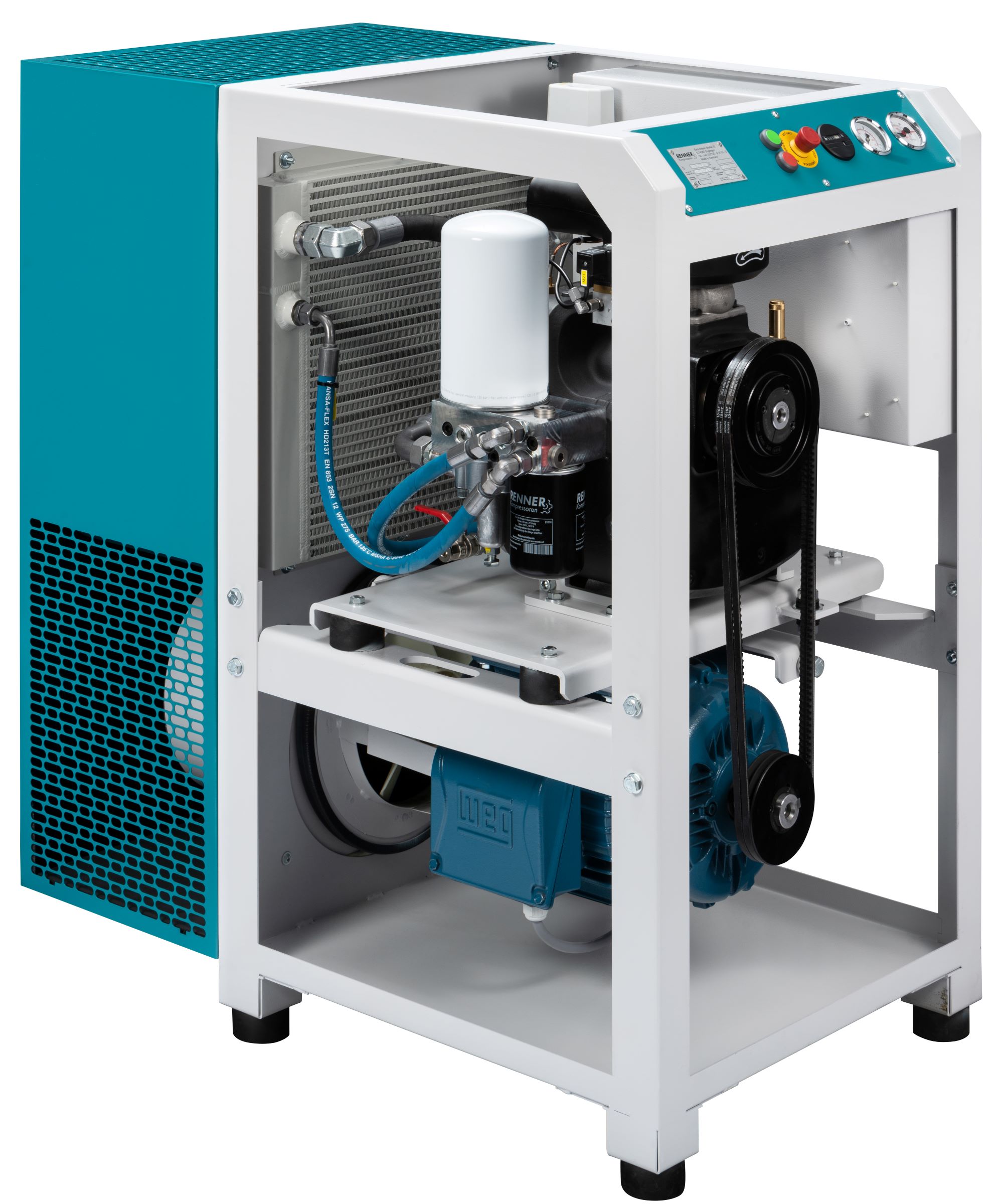 RENNER-Kompressor RS-PRO 2-18,5 kW Schraubenkompressor 10 bar