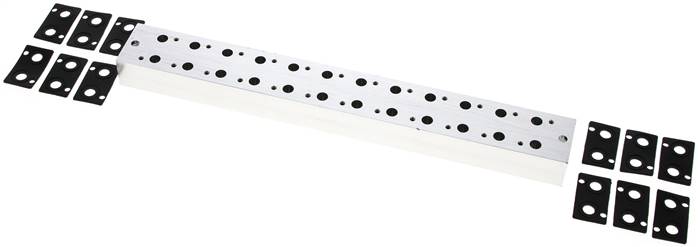 Mehrfachanschlussplatte (12-fach) für 3/2-Wege Ventile zu V 31-12