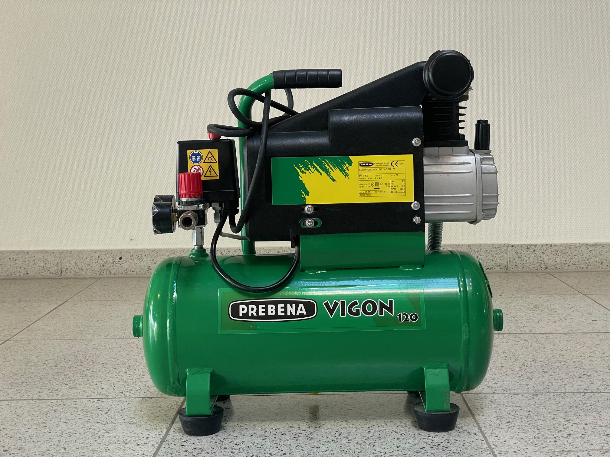 Prebena Kolbenkompressor VIGON 120 8 bar