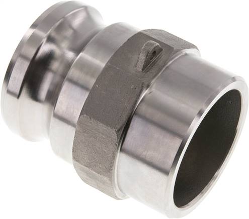 Kamlock-Stecker mit Anschweißende 76,1mm