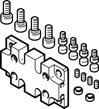 FESTO DHAA-G-G3-10-B11-16 (1274402) Adapterbausatz