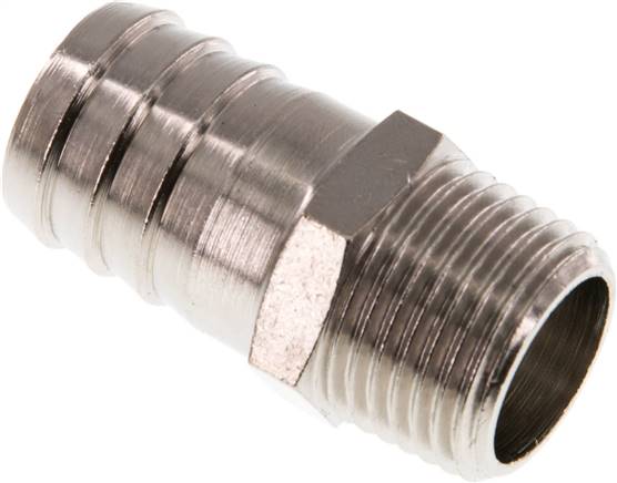 Gewindetülle R 1/2"-19 (3/4")mm, Messing vernickelt
