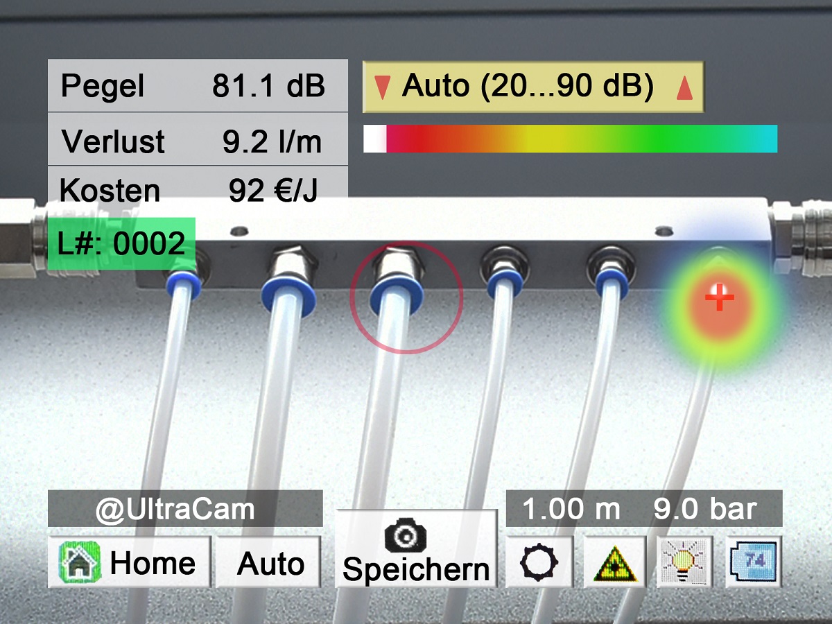 Set-  Lecksuchgerät LD 510 mit UltraCam