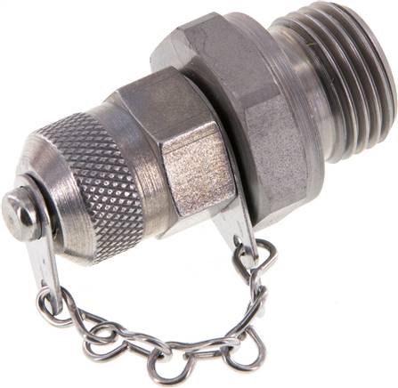 Messanschluss M16x2 - G 1/2" (AG), Stahl verzinkt