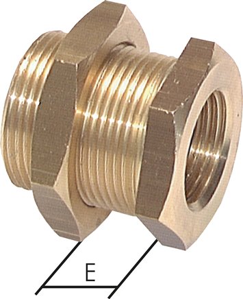 Schottverschraubung M 5-G 1/8", Messing