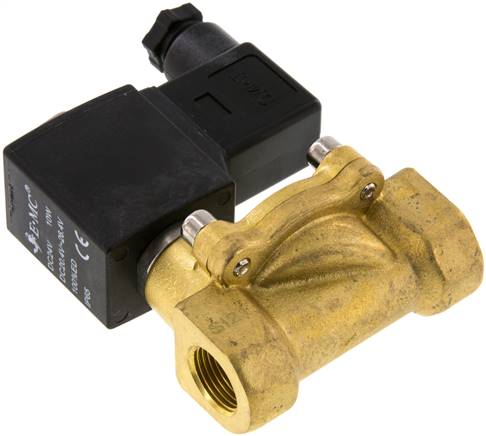 2/2-Wege Messing-Magnetventil G 3/8" 24 V AC Eco (NO)