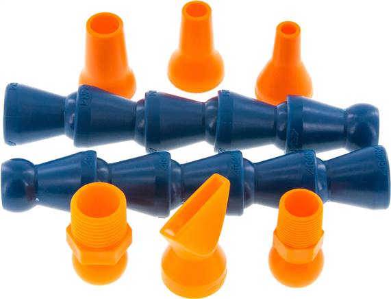 Gelenkschlauch, 1/2", Set: 2 Gelenkschlauchstücke 2 x 130 mm = 260 mm (2 x 5 Module)