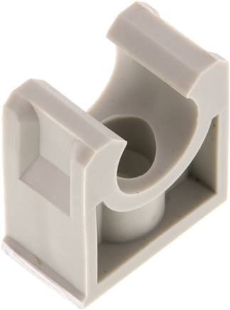 Rohrklemme 16mm, Polypropylen (grau)