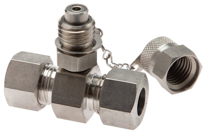 Messanschluss M16x2, 10 S (M18x1,5)-HD-Verschraubung, 1.4571