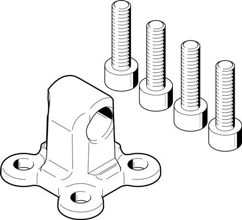 FESTO SUA-20 (157320) Schwenkflansch