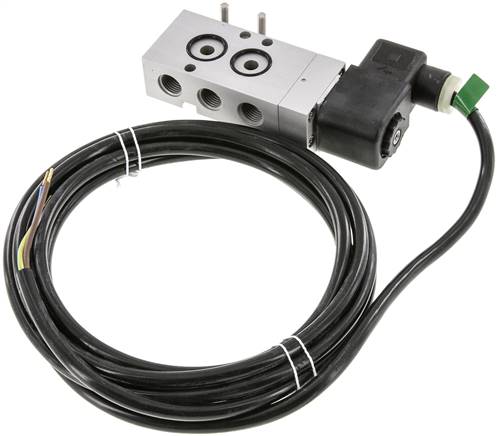 NAMUR-Magnetventil, 5/2-Wege (Federrückstellung), G 1/4", 230 V AC (ATEX)