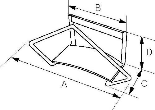 Prevost Wandhalterung für 25 m Schlauch
