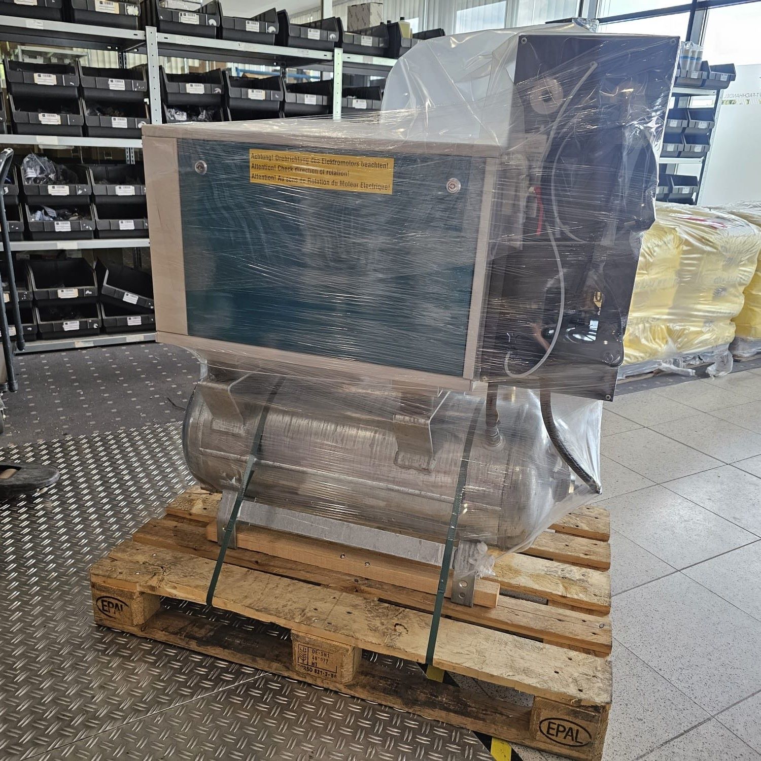 B-WARE RENNER-Kompressor RSDK-B 4,0 mit 90 L. Behälter u. Trockner