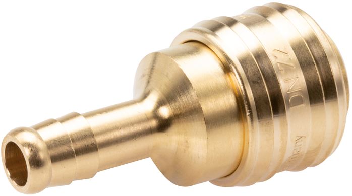 Schnellkupplung (NW7,2) 13 (1/2")mm Schlauch, Messing