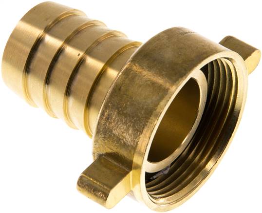 2/3-Schlauchtülle, mit Mutter G 1-1/2"-32 (1-1/4")mm, gerade