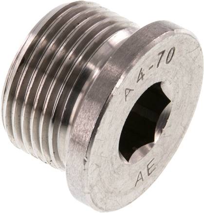 Verschlussstopfen Innenskt. G 3/4", V4A
