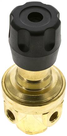 Druckregler, Messing, G 1/4", 0,2 - 3bar (für CO2)