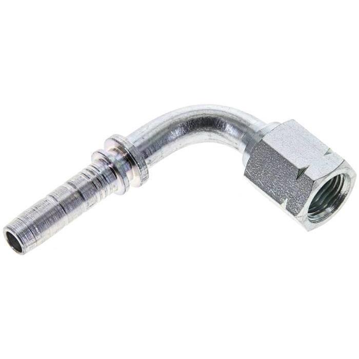Pressanschluss DKJ (90°), UNF 1/2"-20, DN 8