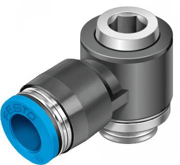 FESTO QSLV-G1/8-8-I (186150) L-Steckverschraubung