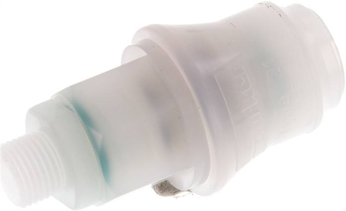 Schnellkupplung (NW5) G 1/8", PVDF (AG)