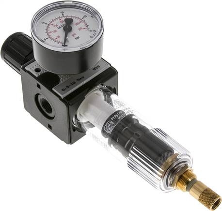 MULTIFIX Filterregler, G 1/4", 0,5 - 16bar, Baureihe 1, Kondensatablass automatisch