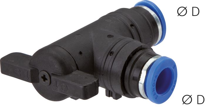 Winkel-Absperrhahn 6mm, IQS-Standard