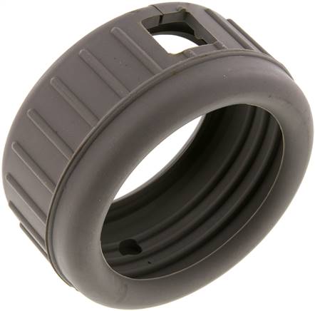 Manometer-Schutzkappe aus Gummi, 100mm, grau